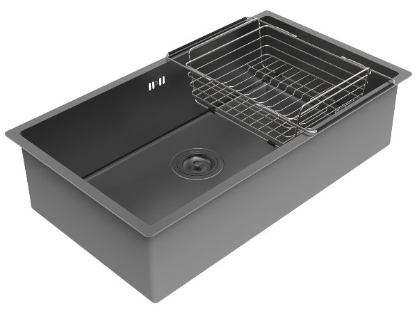 SK1110GM 不锈钢手工厨盆（单槽方形）